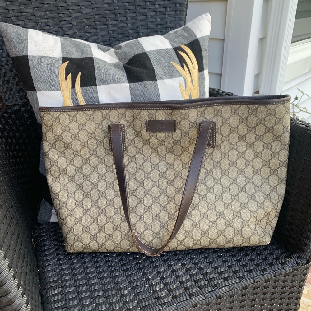 Gucci Canvas Tote